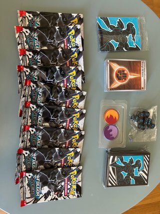 Set Pokémon Fulgor Negro + Carcasa Protectora