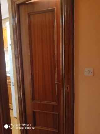 Puerta de madera interior