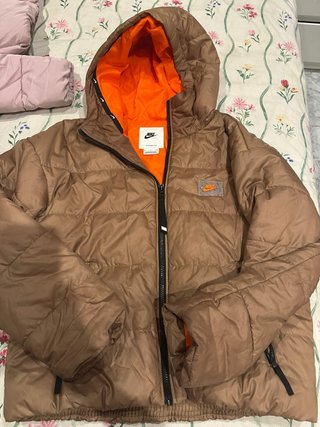 Plumífero Nike Marrón Naranja