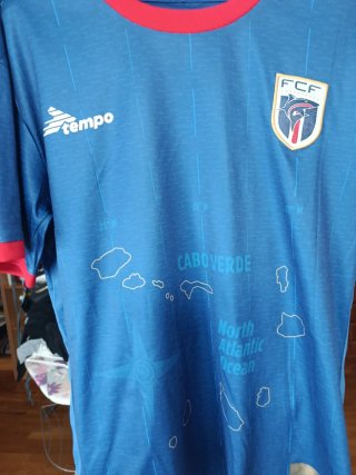 Camiseta Selección Cabo Verde Tempo