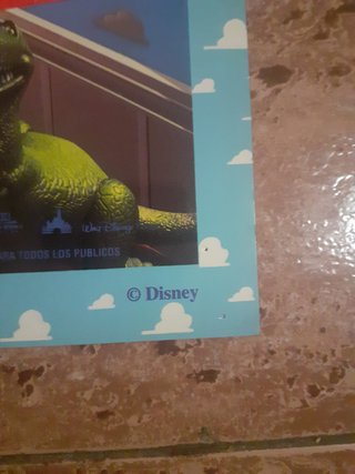 Toy Story 1995 Mini Cartel Original Taquilla