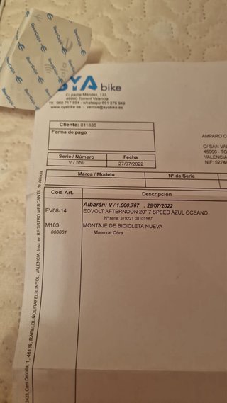 Bicicleta Eléctrica Plegable