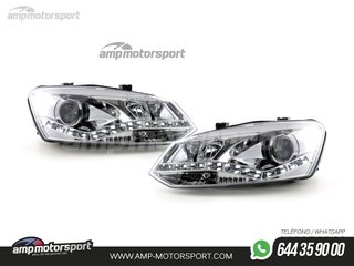 FAROS DELANTEROS LUZ DIURNA LED PARA VOLKSWAGEN POLO 6R
