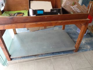 Mueble madera frutería/tienda alimentación