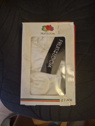 2 slips Fruit of the Loom blancos