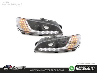 FAROS DELANTEROS LUZ DIURNA LED PARA PEUGEOT 306