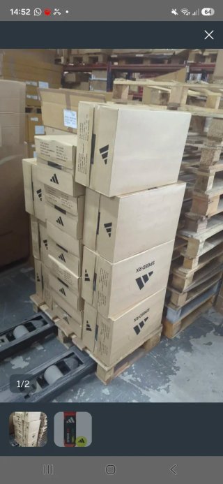 Caja Adidas Speed RX y 1 floky xxl negro