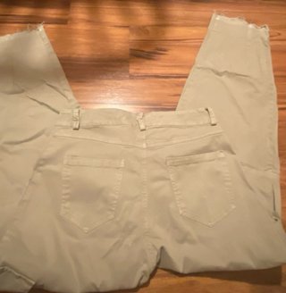 Pantalones cargo beige
