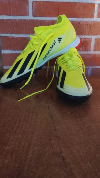 Zapatillas Adidas Crazyfast Negras y Amarillas