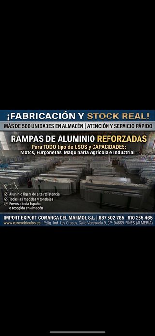 Rampas Aluminio Reforzadas