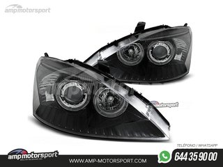 FAROS DELANTEROS OJOS DE ANGEL PARA FORD FOCUS MK1