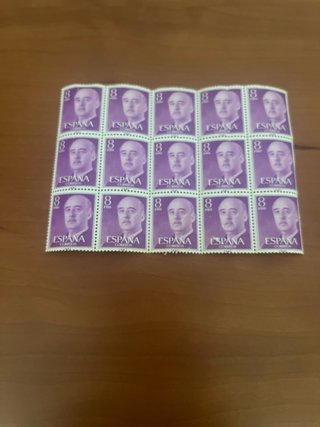 Sellos España 8 ptas Francisco Franco
