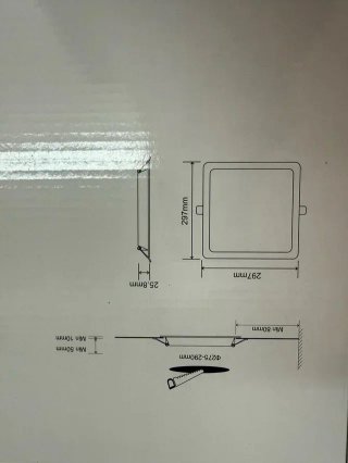 Panel LED Downlight 30W
