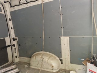 Panelado y suelo Abedul para Crafter H2L3