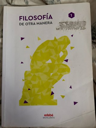 Filosofía 1, primer curso de bachillerato