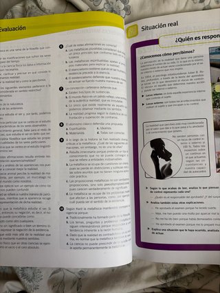Filosofía 1, primer curso de bachillerato