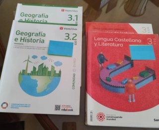 Libros de texto 3° Eso