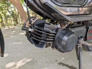 Derbi Variant Start Moped Negra y Dorada 49 50