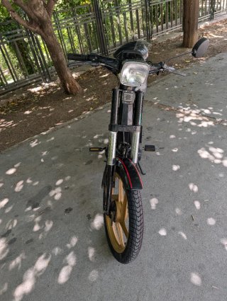 Derbi Variant Start Moped Negra y Dorada 49 50