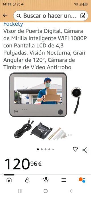 Videoportero Digital Pantalla 7