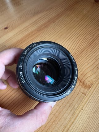 Objetivo Canon 50 mm 1.4 / Rokinon 14 mm 2.8