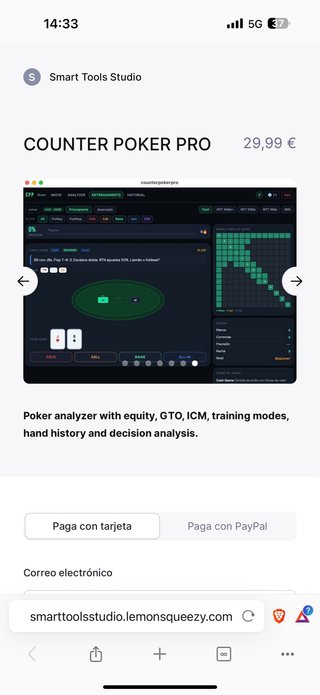 Entrenamiento de Póker Online