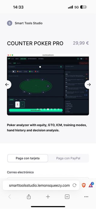 Entrenamiento de Póker Online