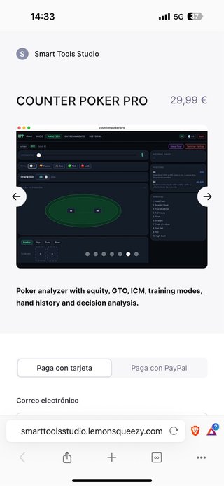 Entrenamiento de Póker Online
