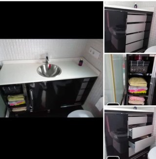 REBAJADO!!! Mueble Baño 133x82x48