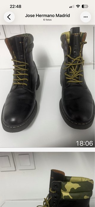 Stivali militari Givenchy Taglia 43