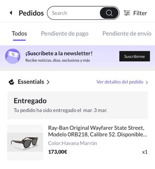 Gafas Ray-Ban Wayfarer State Street Marrones