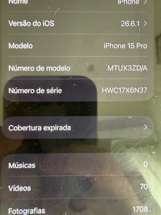 iPhone 15 Pro 128GB Cinza