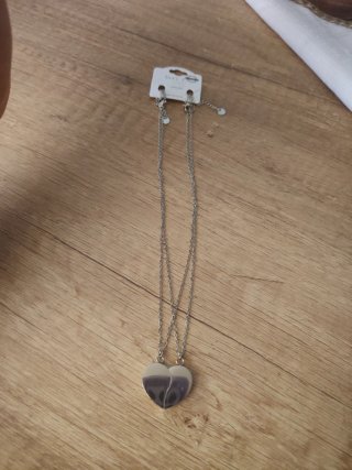 Collana doppio cuore