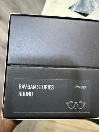 Ray-Ban Stories Round Gafas Plata