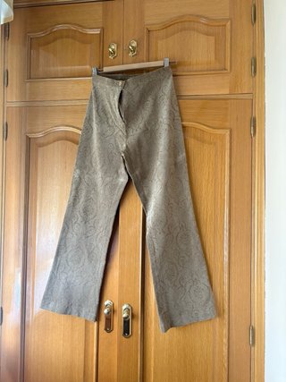 Traje sastre FABER marrón estampado