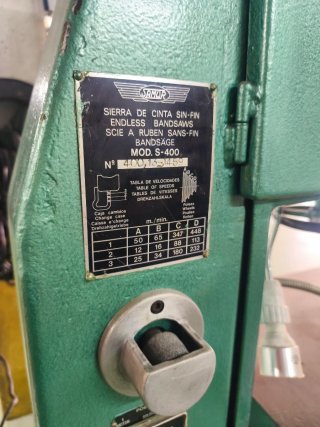 Sierra vertical SAMUR para metal