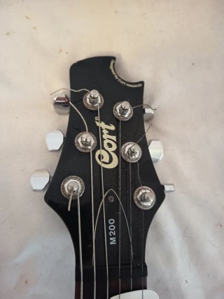 Guitarra Eléctrica Cort M200 Azul