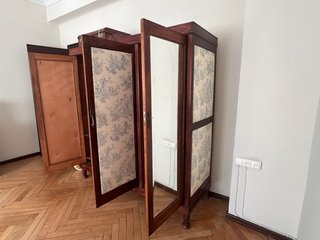 Armario antiguo castaño 3 cuerpos