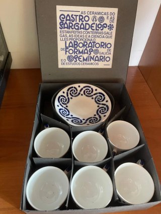 Juego de café Sargadelos