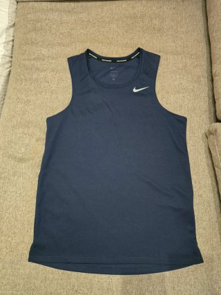 Camiseta Nike Tirantes Azul Marino Hombre Talla S