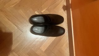 Zapatos de piel marrones talla 46