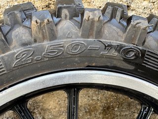 Ruedas Mini Moto Cross. Medida 2.50-10