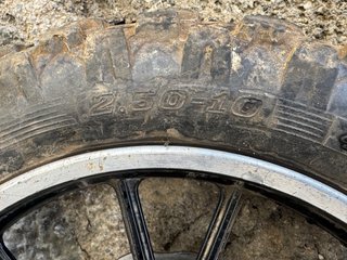 Ruedas Mini Moto Cross. Medida 2.50-10