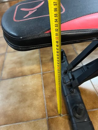 Banco de pesas ajustable Domyos