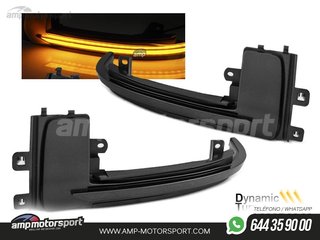 INTERMITENTES DE ESPEJO LED DINÁMICOS PARA AUDI A3/A4/A5 AHUMADOS