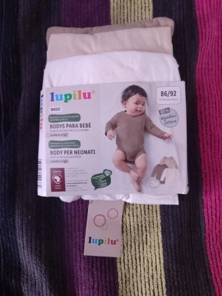 Lupilu Body manga larga bebé 86/92