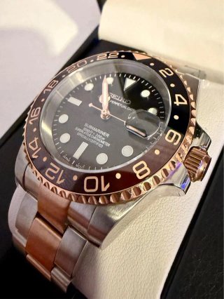 Reloj Seiko Submariner Chocolate