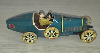 Modellino Auto in latta Bugatti I-970 - Vintage