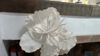 Flores decorativas grandes