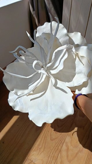 Flores decorativas grandes